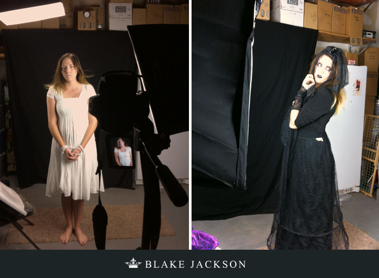 Blake Jackson Creative | Before & After Ghost Shoot