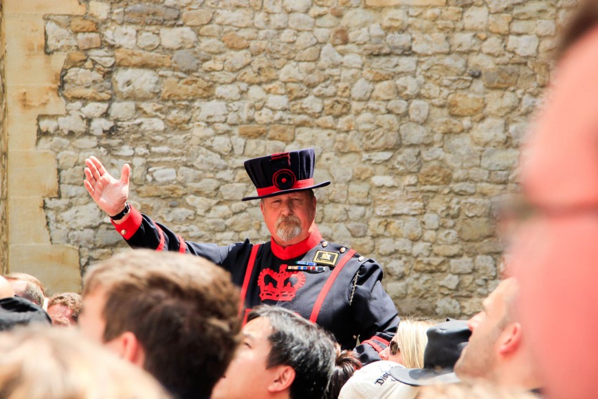 A Beefeater! 